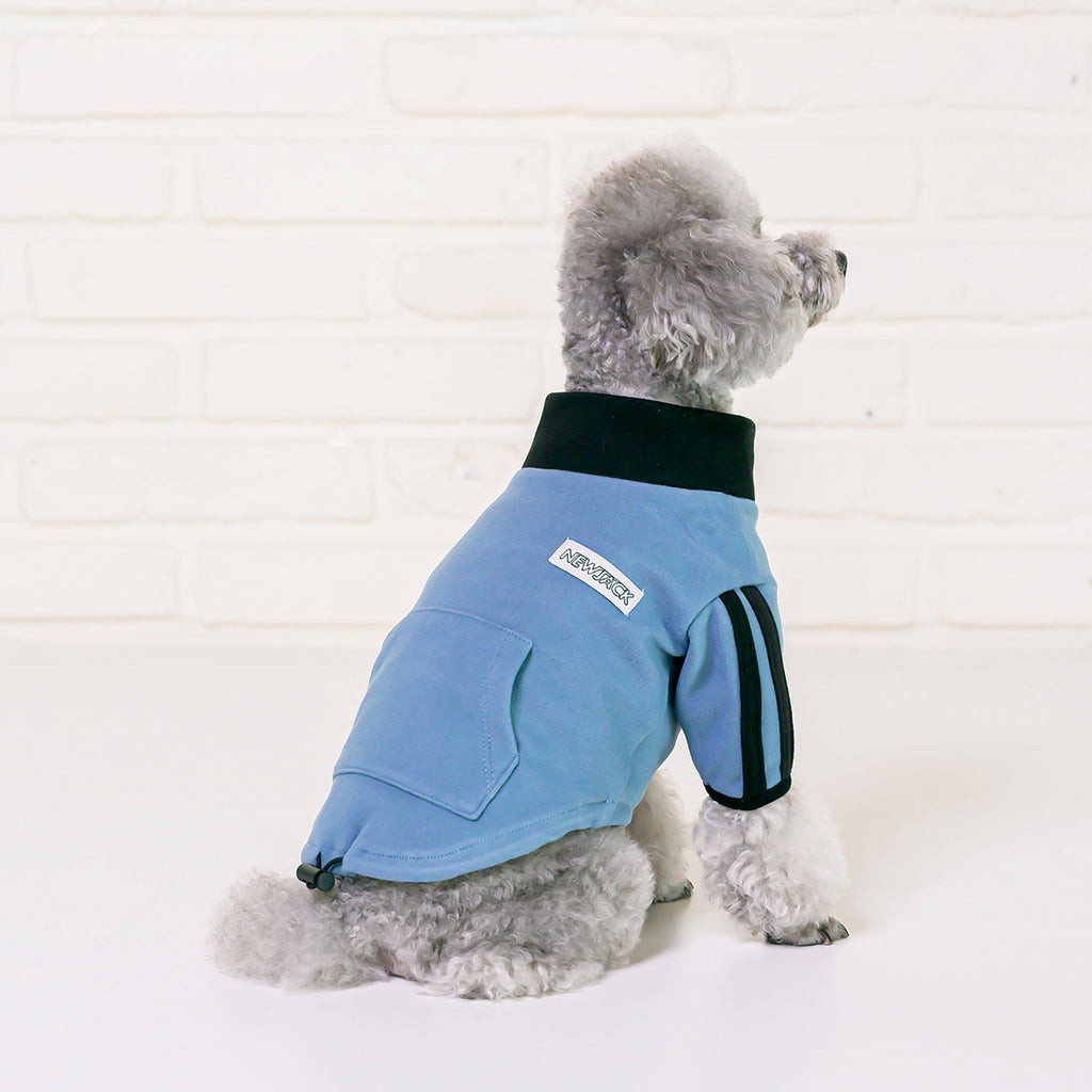 ラインフリース(ブルー)