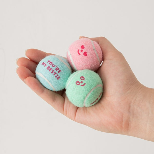 BITE ME（バイトミー）NEW ミニテニスボールトイ 3個入 – NEW JACK