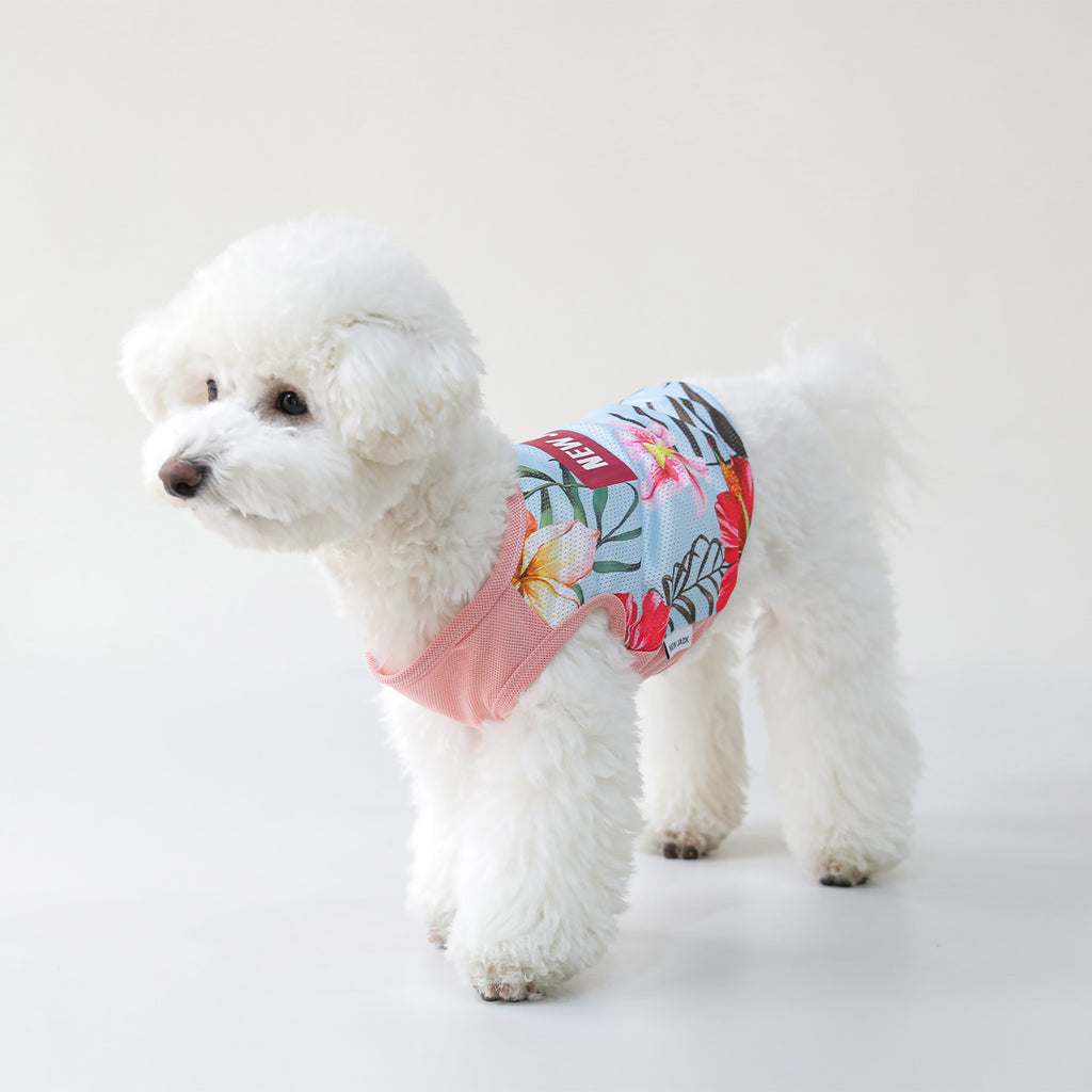 アロハメッシュタンク(SKY BLUE)