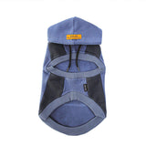 ワンホール裏起毛フーディー(BLUE)