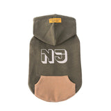 ワンホール裏起毛フーディー(KHAKI)