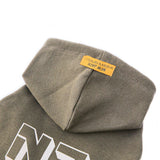 ワンホール裏起毛フーディー(KHAKI)