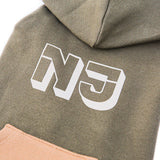 ワンホール裏起毛フーディー(KHAKI)