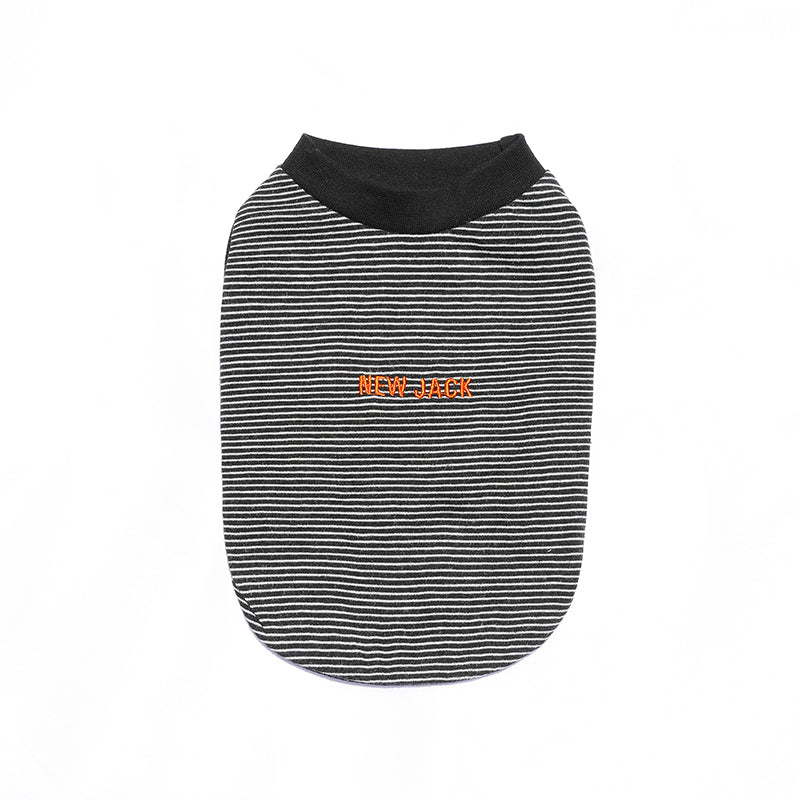 ワンホール刺繍ボーダー(Black)