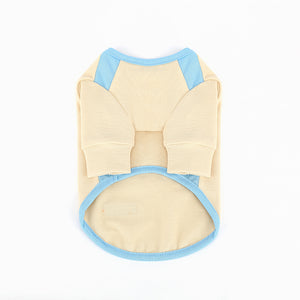 クルー サイドメッシュTシャツ (Beige)