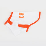 クルーサイドメッシュTシャツ (White)