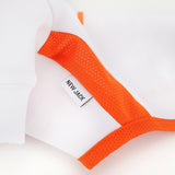 クルーサイドメッシュTシャツ (White)