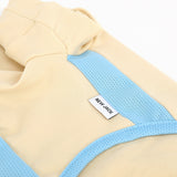 クルー サイドメッシュTシャツ (Beige)