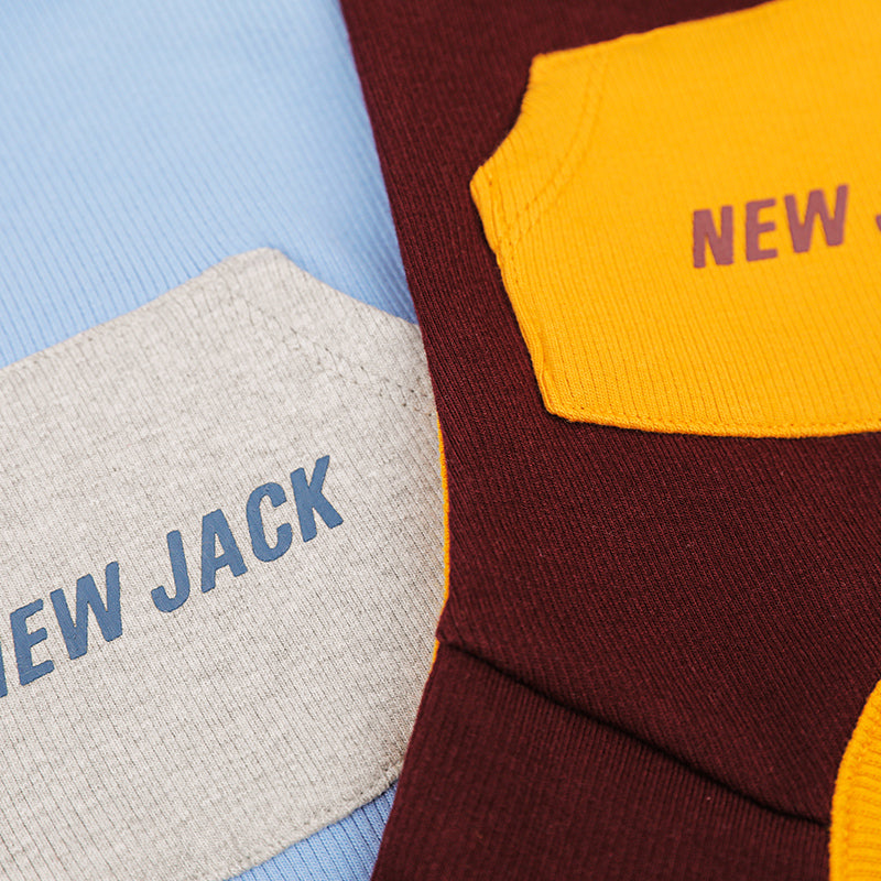 ワンホールストレッチフードロンパース(Sky Blue)