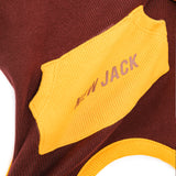 ワンホールストレッチフードロンパース(Wine)