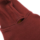 ワンホールストレッチフードロンパース(Wine)