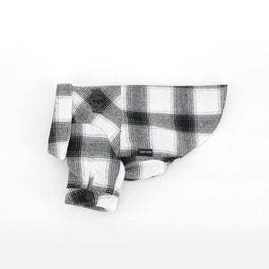 チェックシャツ (White)