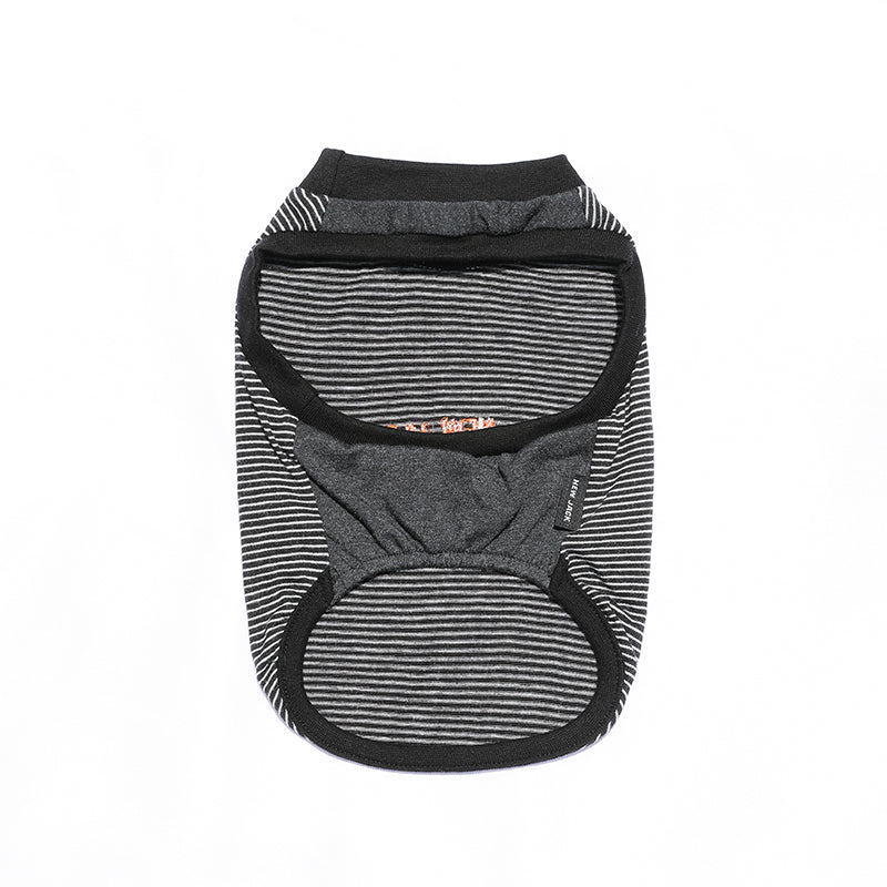 ワンホール刺繍ボーダー(Black)