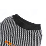 ワンホール刺繍ボーダー(Black)