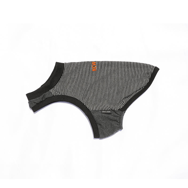 ワンホール刺繍ボーダー(Black)