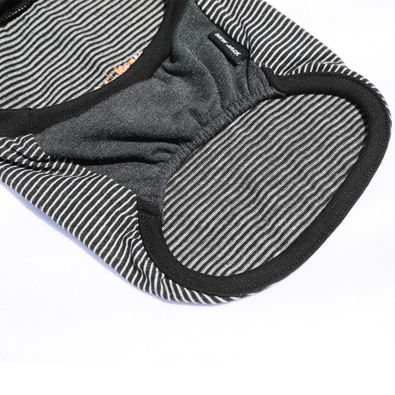 ワンホール刺繍ボーダー(Black)