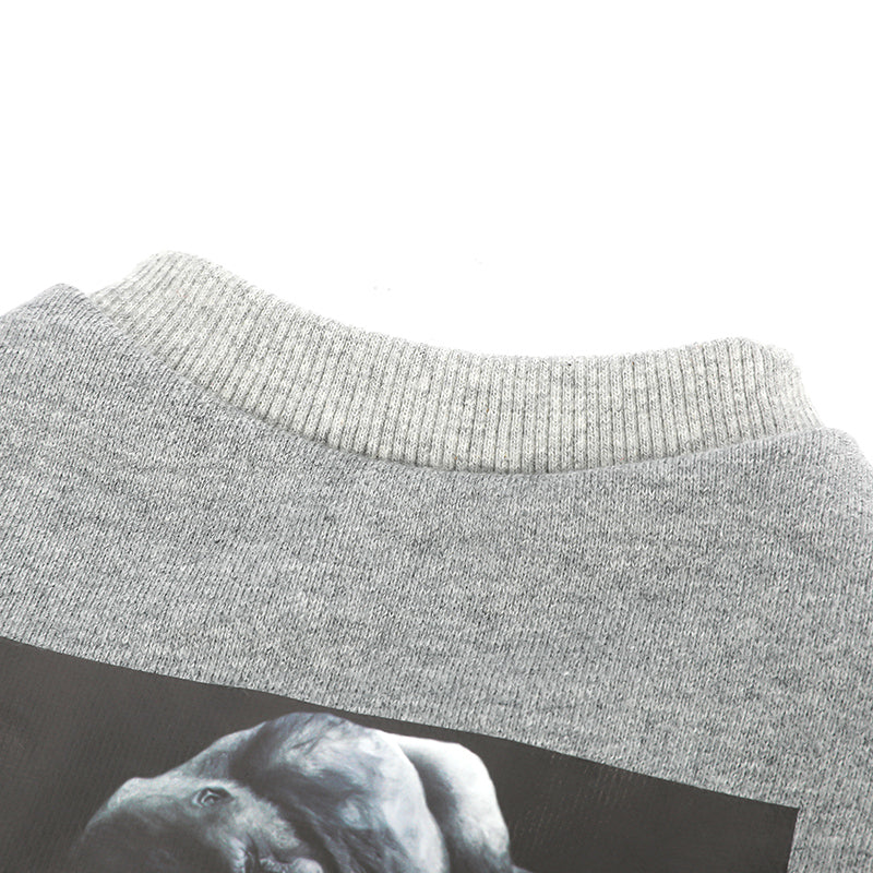 ゴリラフォトプリントTシャツ