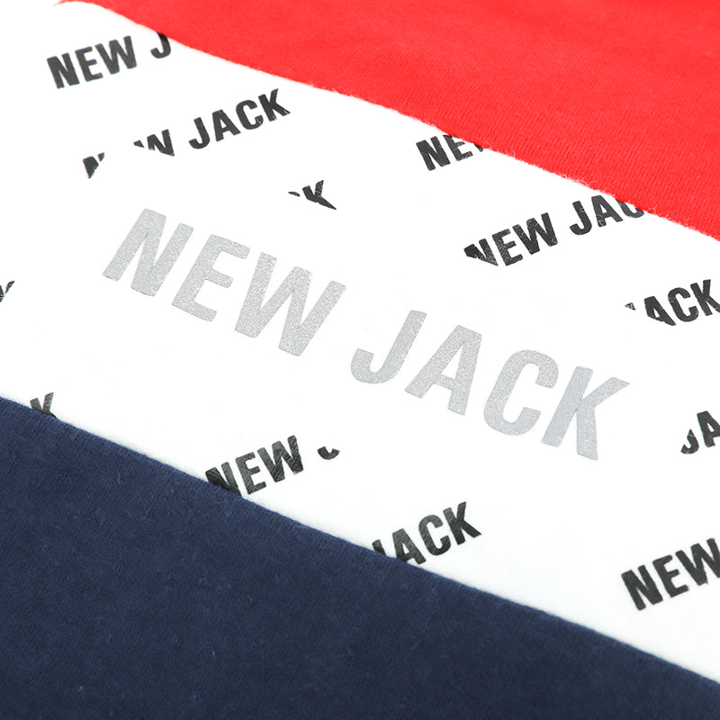 トリコロールTシャツ (Red)