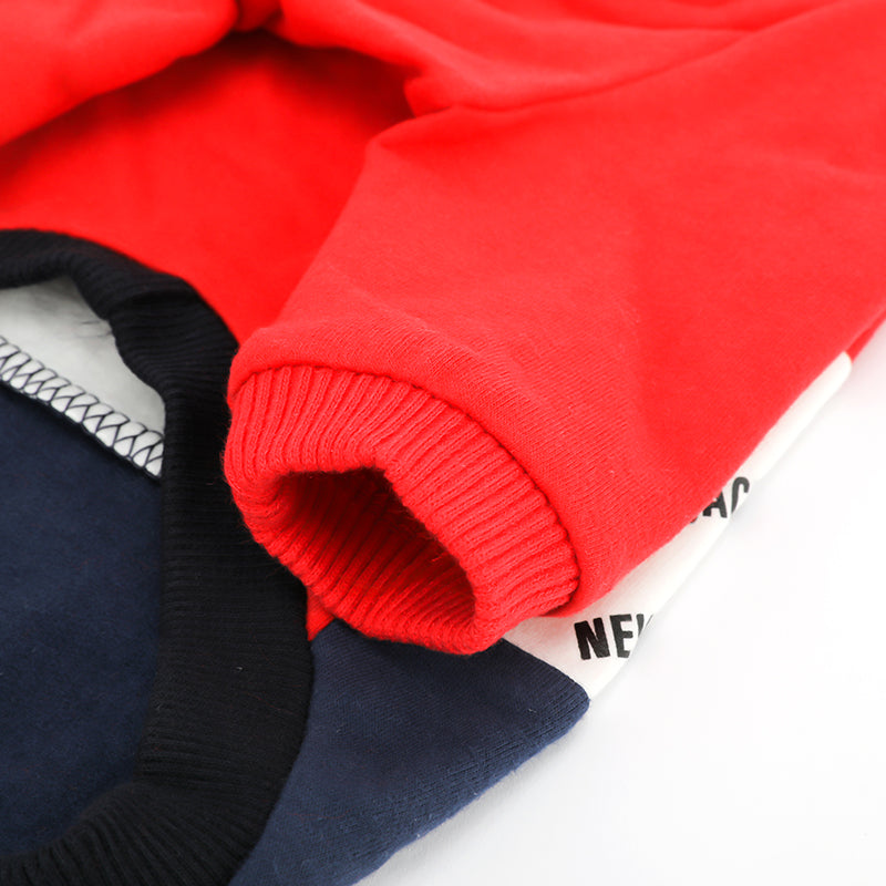 トリコロールTシャツ (Red)