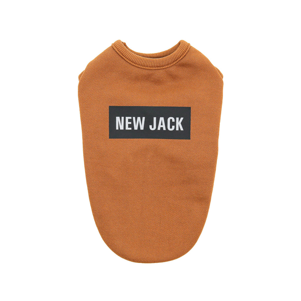 NEWボックスロゴTシャツ(ブラウン)