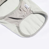 ワンホール刺繍ボーダー(Gray)