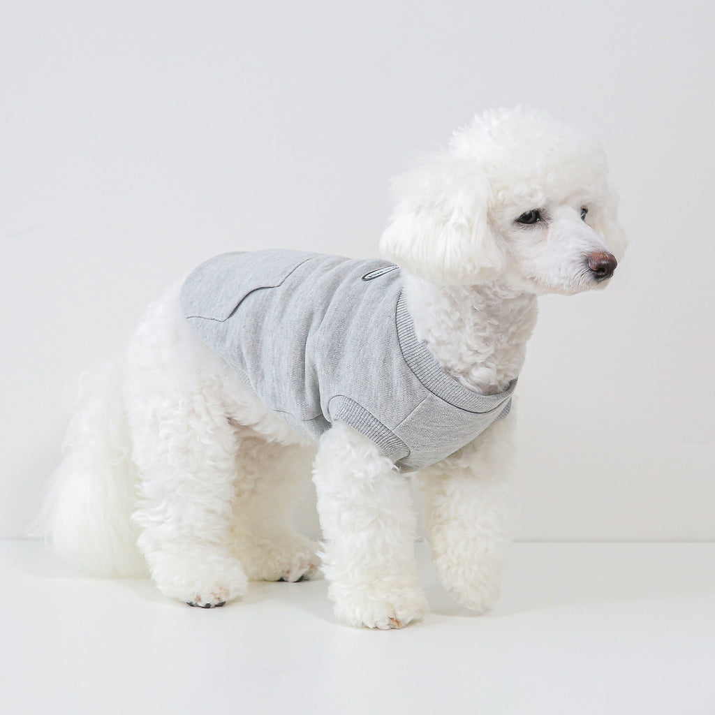 ベーシック3Dロゴタンク(グレー)