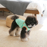 バイカラーコットンタンク(ミント)