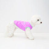 バイカラーコットンタンク(パープル)