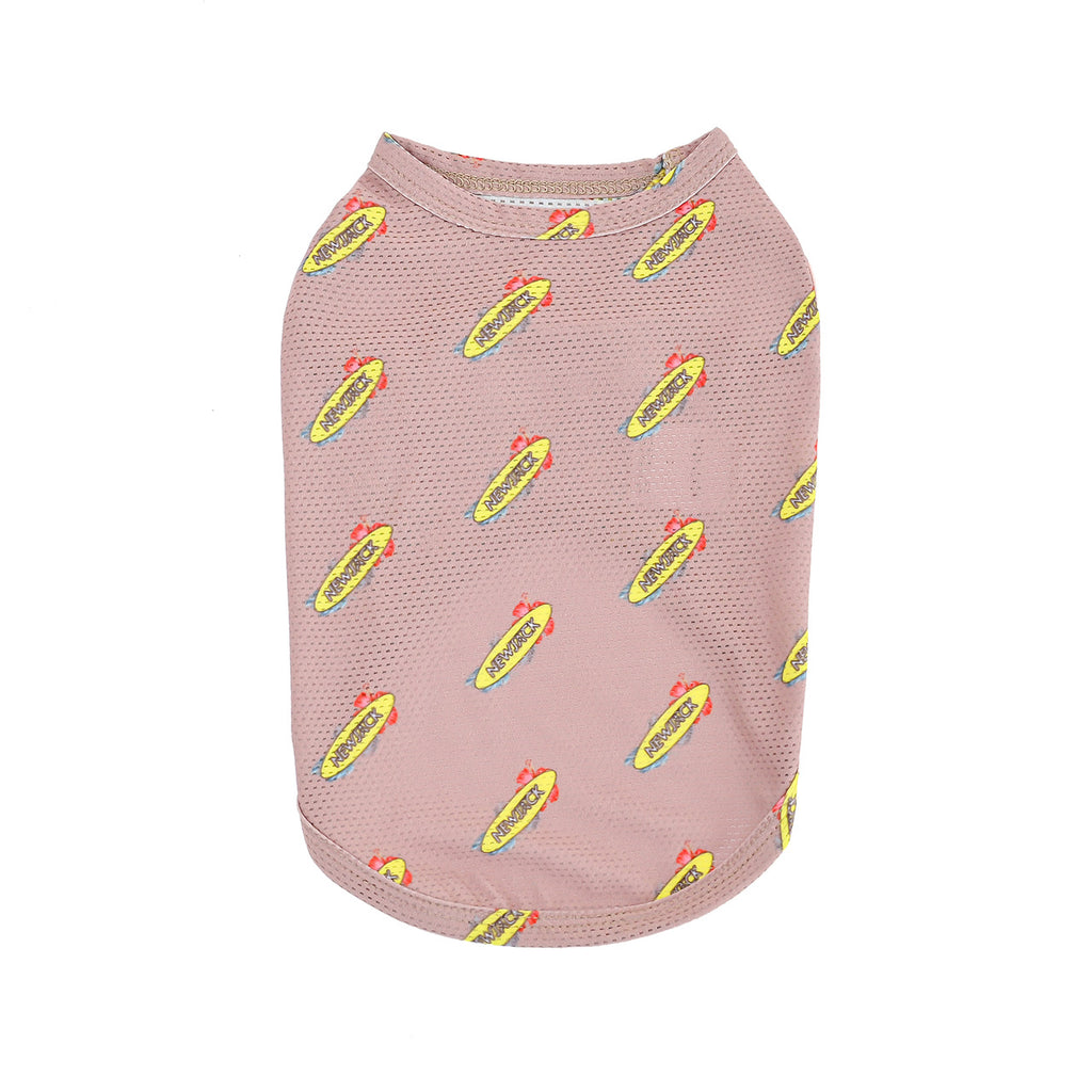 アロハロゴメッシュタンク(チョコレートブラウン)