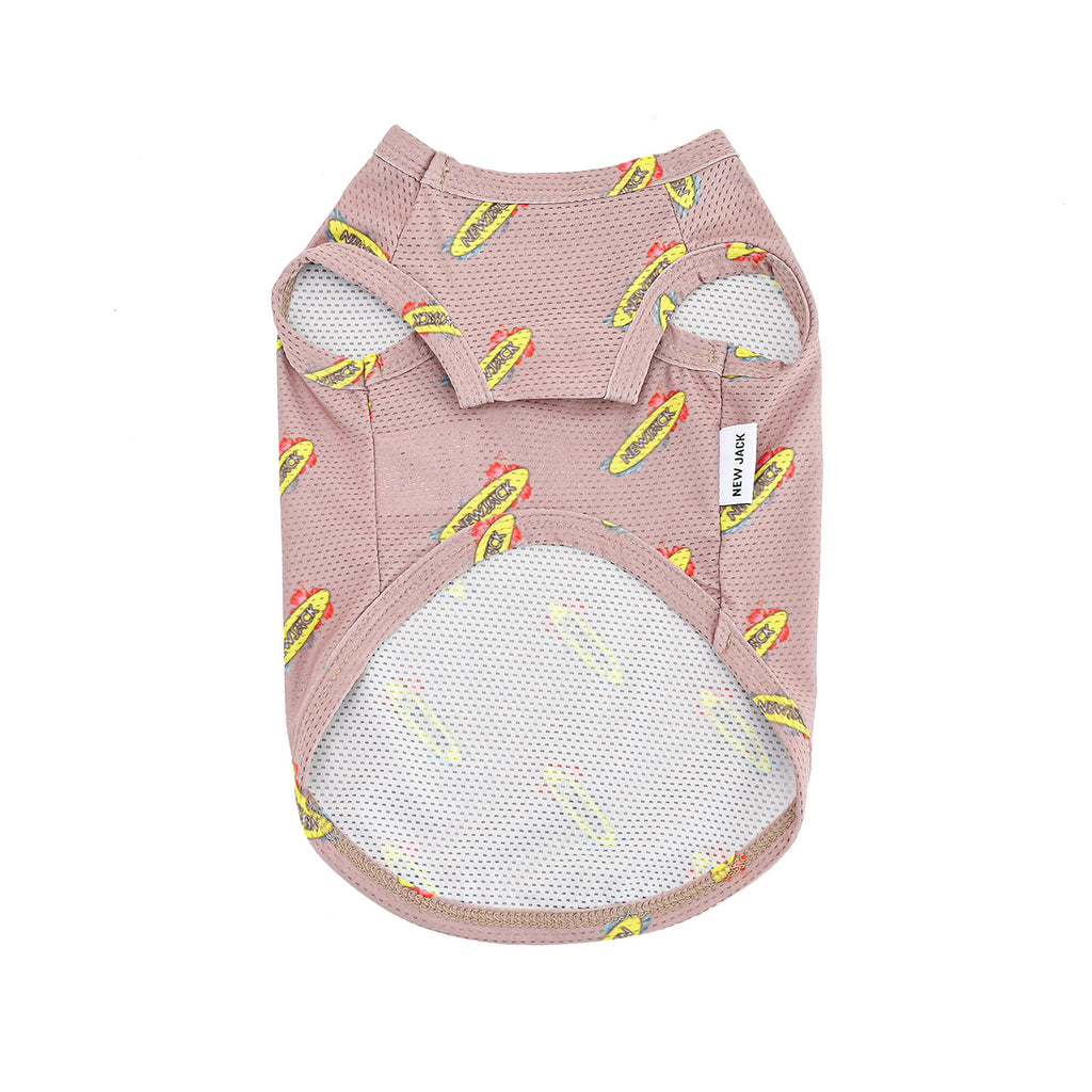 アロハロゴメッシュタンク(チョコレートブラウン)