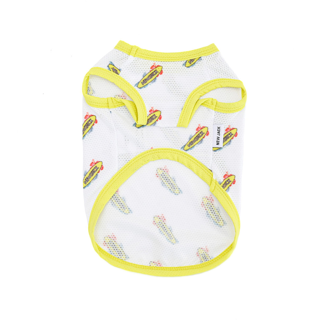 アロハロゴメッシュタンク(ホワイト)