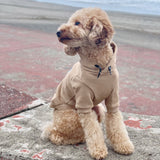 ボックスロゴフーディー(ベージュ)