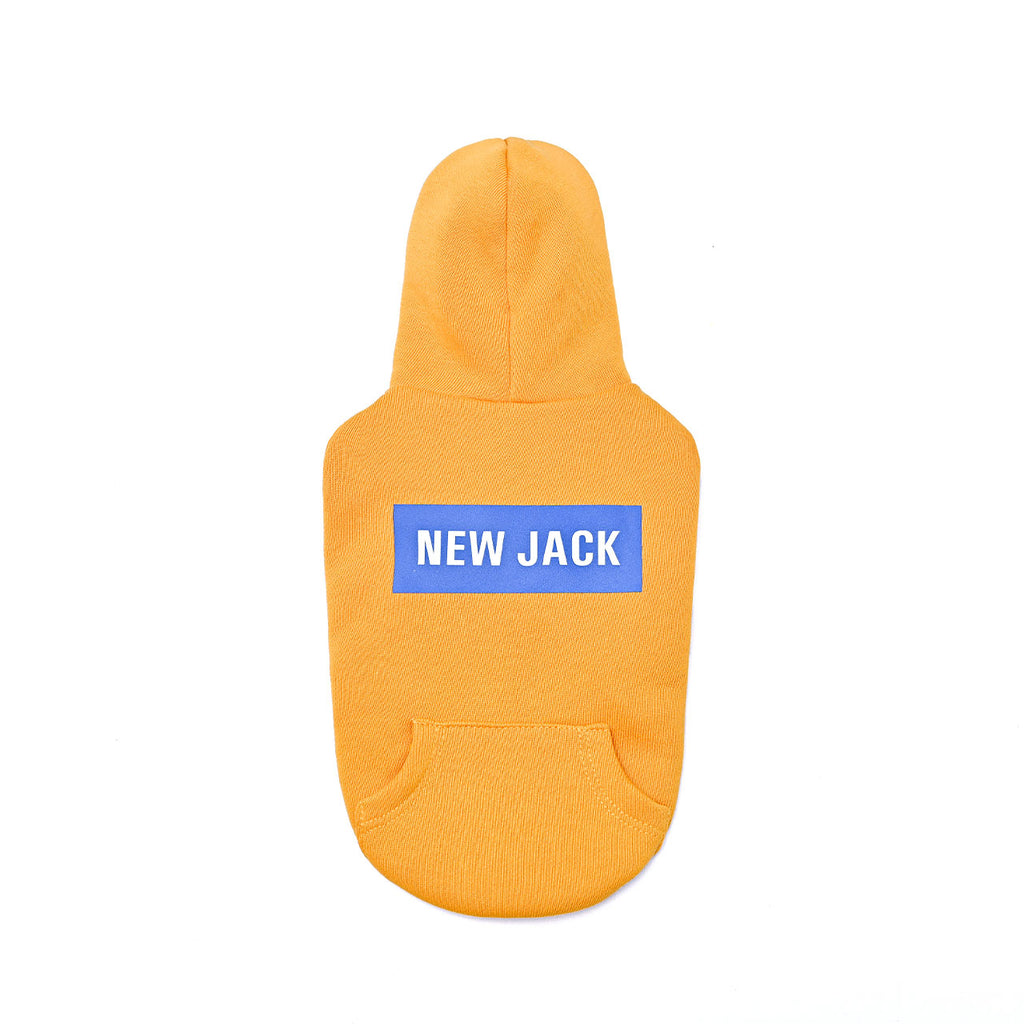 ボックスロゴフーディー(イエロー)