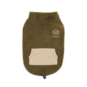 アウトドアフリース(カーキ)