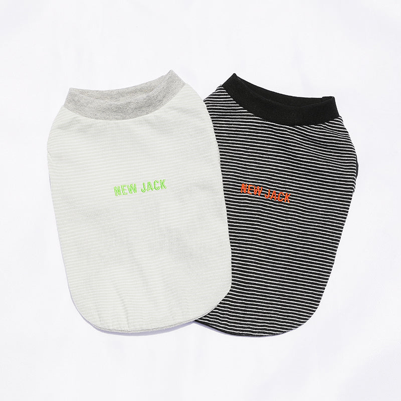 ワンホール刺繍ボーダー(Black)