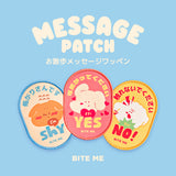 【日本限定発売】お散歩メッセージワッペン
