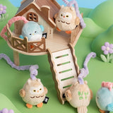 キャッチミー タグ釣り竿トイ（コトリ・フクロウ）