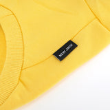 配色切り返しTシャツ (Yellow)