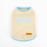 CREW SIZE MESH T-SHIRT（BEIGE）